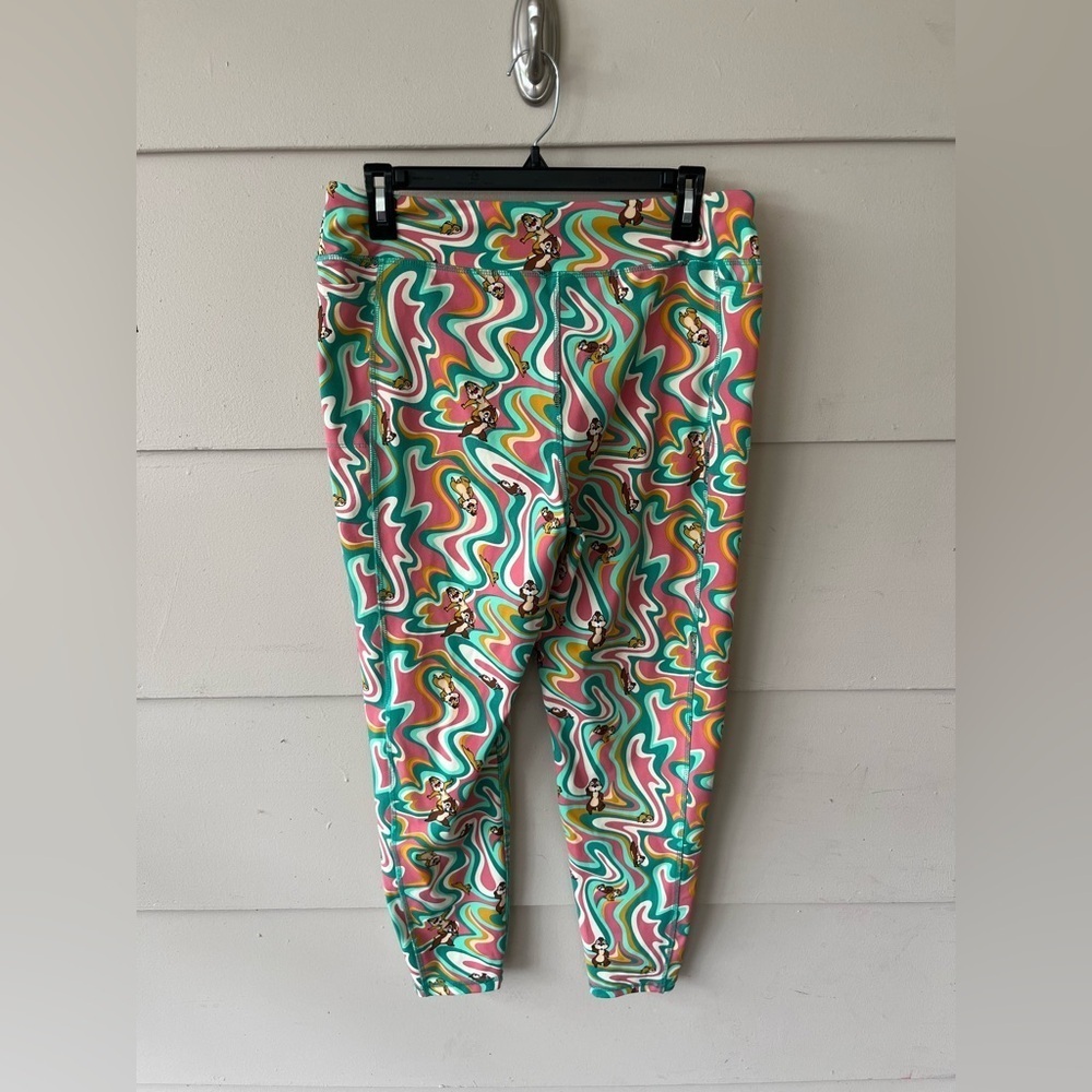 Disney Parks Chip & Dale Leggings Size L - Picture 2 of 6